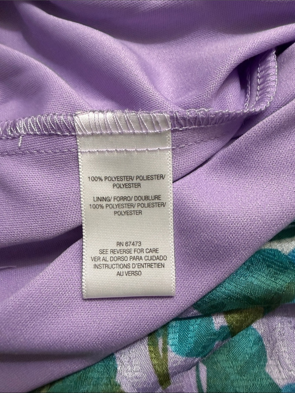 Taylor Lavender & green Women’s dress - Picture 7 of 8